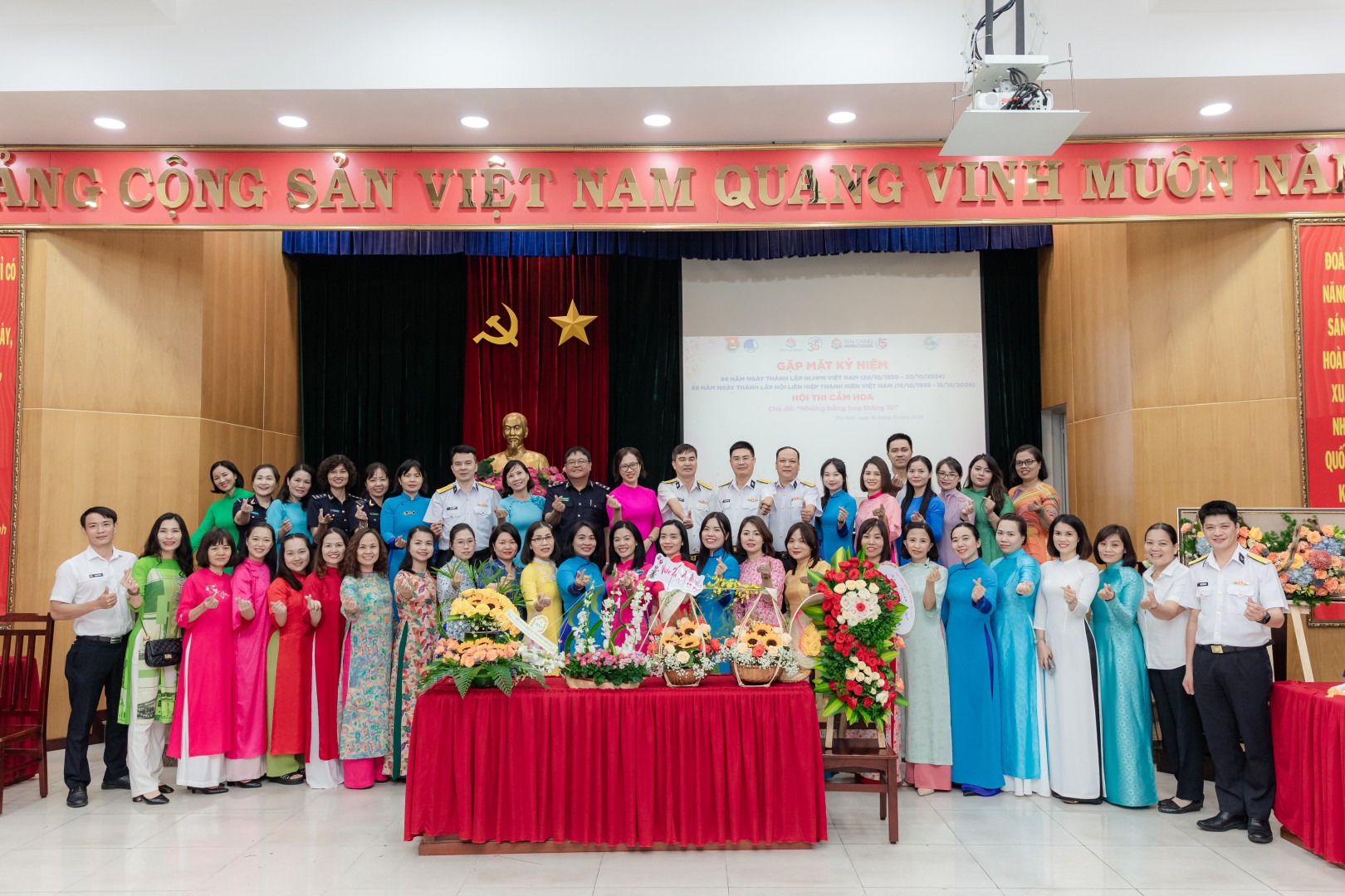 Lễ Kỷ Niệm 94 Năm Ngày Thành Lập HLHPN Việt Nam – Hội Thi Cắm Hoa “Những Bông Hoa Tháng 10”