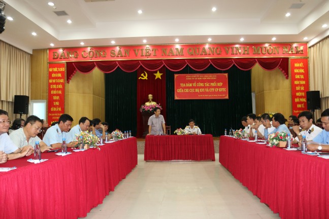 Tọa đàm về công tác phối hợp giữa Chi cục Hải quan KV1 và Công ty Cổ phần Kho vận Tân Cảng